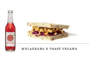 Levico beverages combination melagrana toast