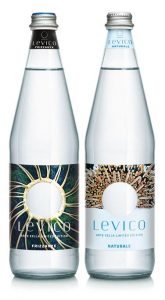 Levico acqua minerale Artesella limited edition ristorazione