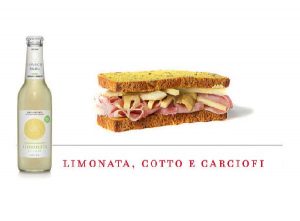 Levico beverages limonata combination ham and anchovy