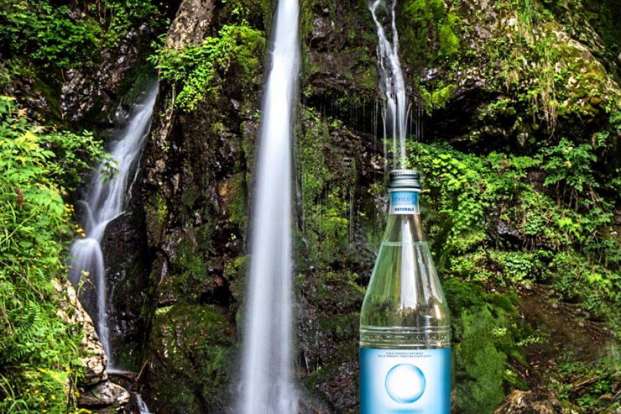 Le etichette manifesto di Acqua Levico in finale al Global Water Drink Award