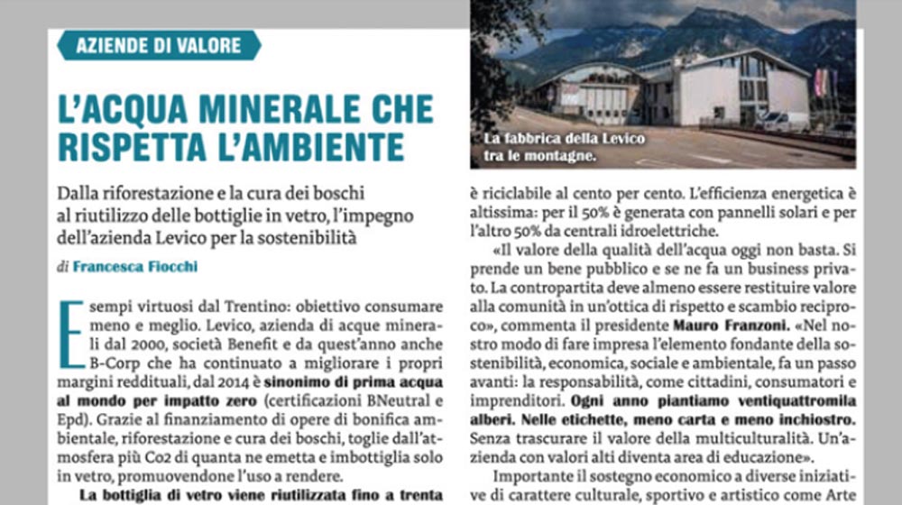 famiglia-cristiana-anteprima Levico Acque media Famiglia Cristiana