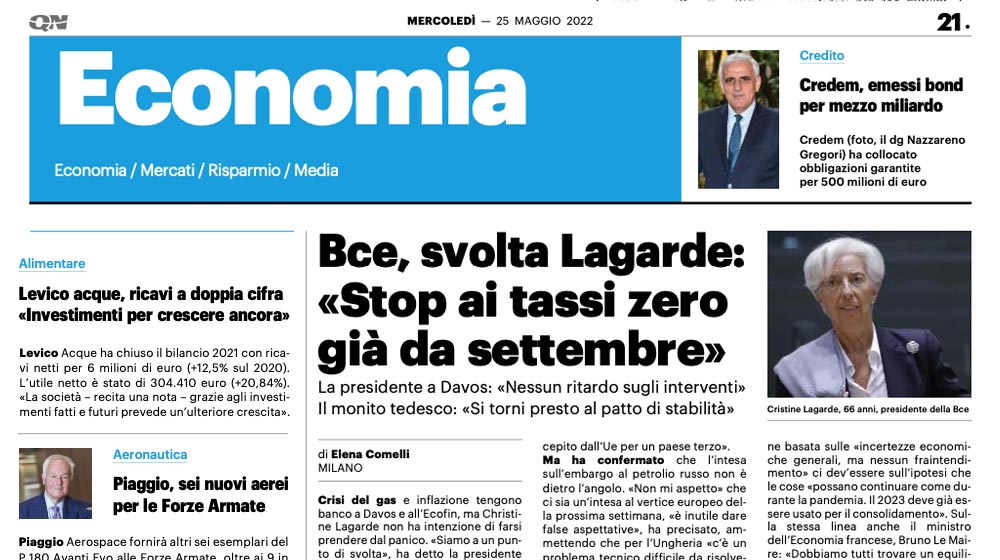 Il-Giorno-25-5-2022 Levico news - il Giorno