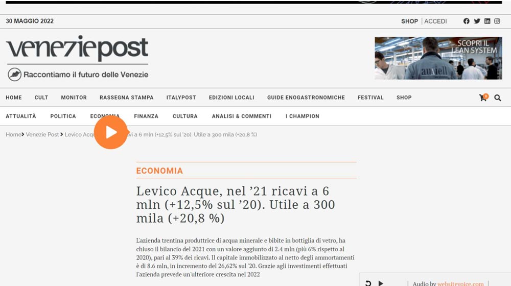 Venezie-Post-30-5-2022 Levico news - Veneziepost