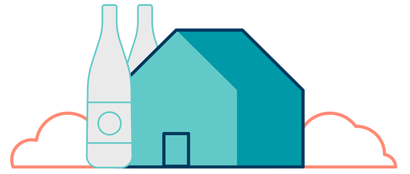 Levico acqua in vetro a rendere