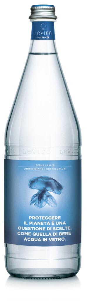 Acqua Levico etichette Manifesto