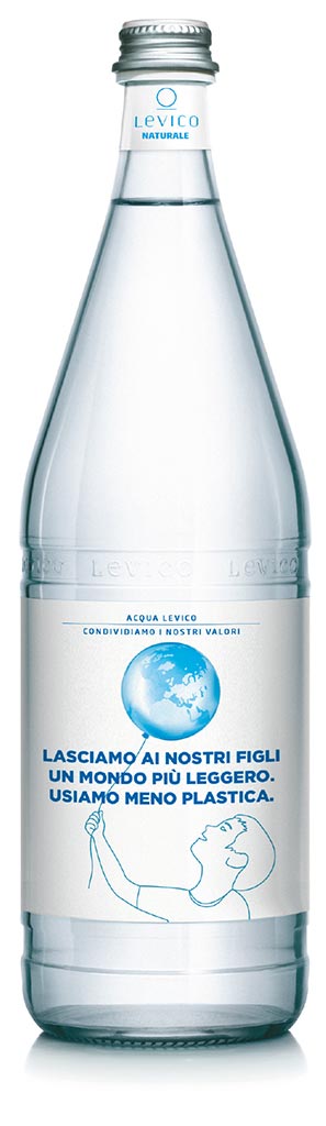 Acqua Levico etichette Manifesto