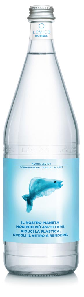 Acqua Levico etichette Manifesto